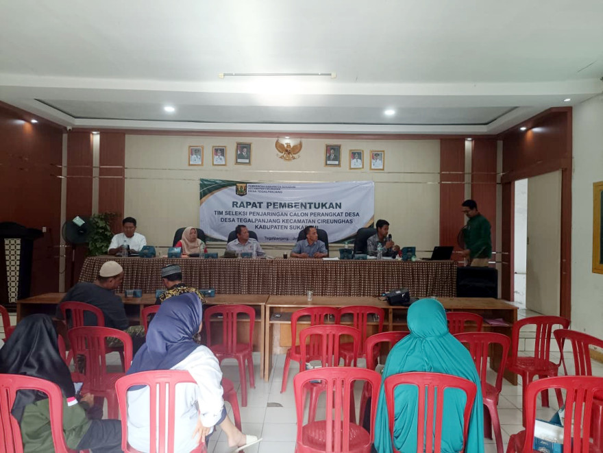 Pemerintah Desa Tegalpanjang Bentuk Tim Seleksi Penjaringan Calon Perangkat Desa Tahun 2026